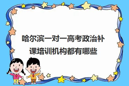 哈尔滨一对一高考政治补课培训机构都有哪些(哈尔滨高考培训机构排名)