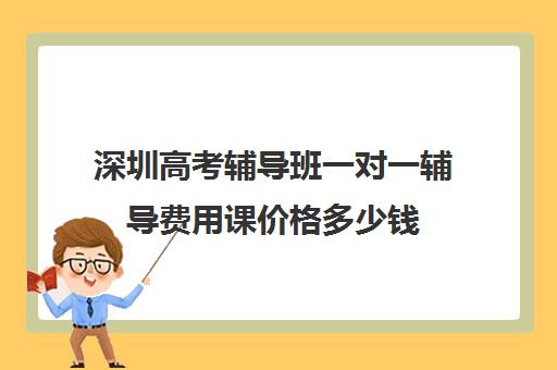 深圳高考辅导班一对一辅导费用课价格多少钱(深圳补课一对一多少钱一小时)