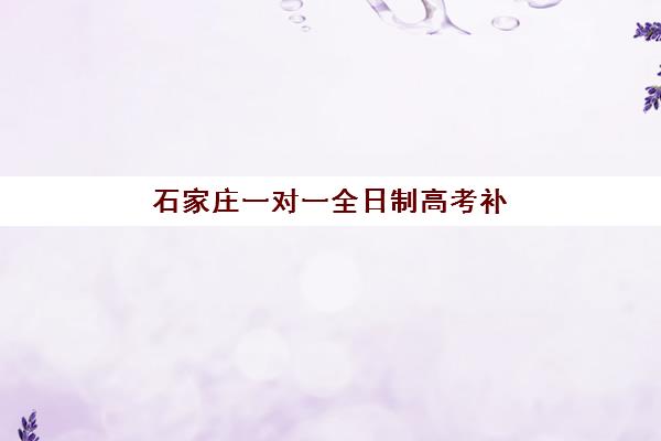 石家庄一对一全日制高考补习辅导培训机构有哪些学校？2025年最新排名解析、择校指南与避坑攻略