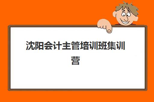 沈阳会计主管培训班集训营排名前十有哪些？2025年最新机构榜单、各校特色解析与科学择校全攻略