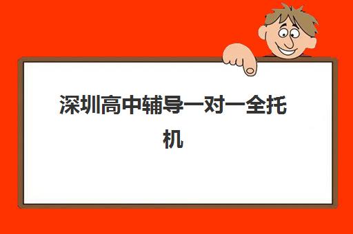 深圳高中辅导一对一全托机构发展指数TOP5如何科学评估？2025年最新指数解读、选择策略与趋势分析