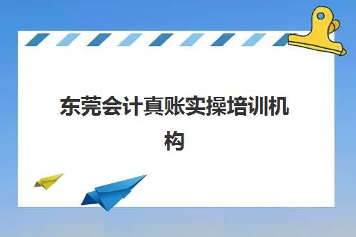 东莞会计真账实操培训机构寄宿基地怎么选？2025年最新寄宿班型与全托式培训指南