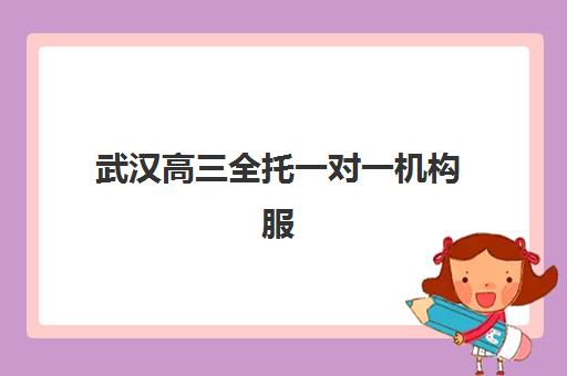 武汉高三全托一对一机构服务透明度如何？2025年收费明细、师资对比与择校避坑指南