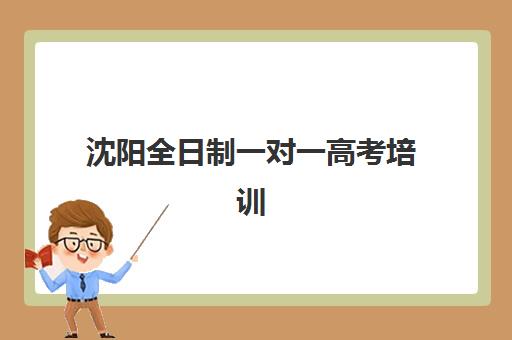 沈阳全日制一对一高考培训机构如何选？最新用户满意度调查与择校指南