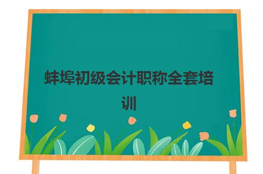 蚌埠初级会计职称全套培训课程比较厉害的培训机构有哪些？2025年权威Top5排名、课程特色与择校全攻略