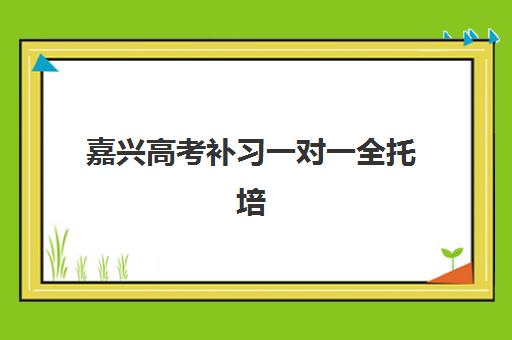 嘉兴高考补习一对一全托培训机构哪个好一点？2025年最新排行榜与择校全攻略