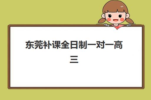 东莞补课全日制一对一高三封闭式集训营有哪些机构？2025年最新机构名单、特色对比与择校指南