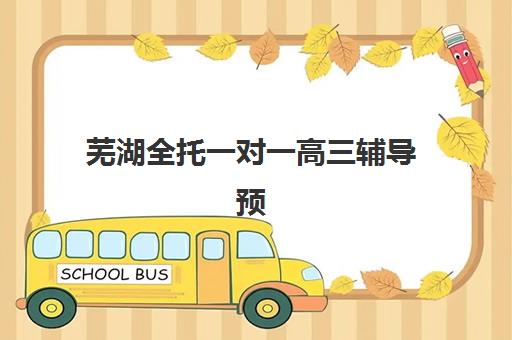芜湖全托一对一高三辅导预报名需抢考点吗？学大教育名额有限制