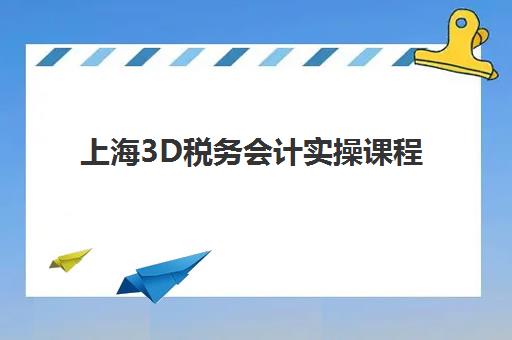 上海3D税务会计实操课程现场确认需要什么材料？必备清单与准备流程全攻略